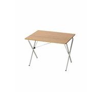 Snow Peak - Single Action Table Bamboo Top - Tavolo da campeggio beige