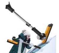 Snow Scraper Car, Light Ice Remover, Retractable Windshield, Winter Vehicle Cleaning Accessory, Heavy Duty Automotive Scrapers for Windshields, Driveway, garage, 42,5/16,7/6,8 pollici
