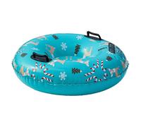 Snow Sled - Inflatable Snow Tube, Reindeer Pattern Non-Slip Equipment, Kids Sliding Tubes | Inflatable Ski Ring For Family Friend Men Women Children Sports Christmas Holiday Outdoor