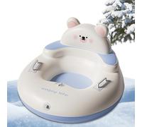 Snow Toys - Heavy Duty Sleds, 35.4 Inch Sledding Tube, Cartoon Toys With Handles, Cartoon Winter Sports With Handles | Snow Toy For Ages 3+ Kids Adults Family Activities Skiing Outdoor Park