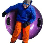 Snow Tube - Snow Ring Grip Patch, Ice Slider ispessita camera d'aria, Winter Coaster Heavy Float Cushion Ride, Rider ICY Loop Rapid Downhill Coaster Form Frosty Play Ring Design | Fam