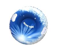 Snow Tubes for Kids and Adults | Snow Sledge with Handles | Snows Sled | Inflatable Snows Tubes Heavy Duty | Sledges & Toboggans for Winter Outdoor Sn-ow Games Skiing Skating