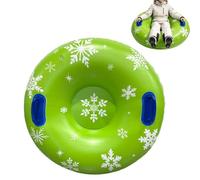 Snow Tubes for Sledding - Inflatable Outdoor Winter Fun Toys with Handles | Snowmobile Tube Sled Stable Anti-Tip Design for Kids AdultsOutdoor Ski Resort Backyard Hill Mountain Cabin Campsite