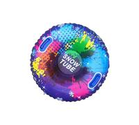 Snow Tubes Sleds - Durable Inflatable Sledding Tube With Handles, Anti-Tip Design, Heavy Duty Snow Sled Outdoor Gear | Fun Winter Sports Supply For Kids, Teens, Adults, Family Holiday Christmas Games