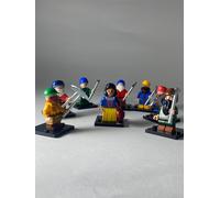 Snow White and the 7 dwarfs Biancaneve e i sette nani - Figurine Type Lego