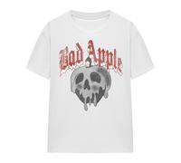 Snow White And The Seven Dwarfs Bad Apple Maglietta Teschio Donna (TV30586)