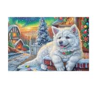 Snow White Cat Rompicapo 1000 Pezzi Standard Cartone Rigido Per Adulti Incastro Preciso Per Hobby E Regalo Con Colla Inclusa Top Vendita Migliore Della 1000 PCS