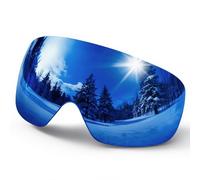 Snowalva Lente di ricambio esclusivamente modello SG2, 8 colori a scelta di lenti con diversa trasmissione della luce (blu (vlt 16,3%))