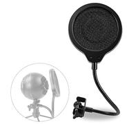 Snowball Mic Pop Filter - 4 Inch 3 Layers Windscreen with Flexible 360° Gooseneck Clip for Blue Snowball Microphone to Improve Sound Quality by YOUSHARES