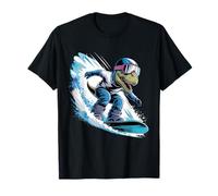 Snowboard Dino Snowboard Dinosauro Snowboarder T-Rex Maglietta