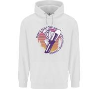 Snowboard Don'T Follow Me Funny Bambini Felpa con Cappuccio