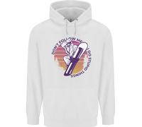 Snowboard Don'T Follow Me Funny Bambini Felpa con Cappuccio