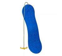 Snowboard per bambini, slittino, 77 cm, materiale: plastica, con impugnatura di plastica dotata di corda , Blau