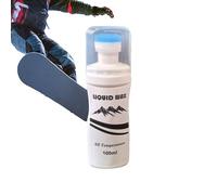 Snowboard Wax Rub On - Accessorio per sci e snowboard, 100 ml, senza ferro, kit di applicazione per migliorare lo slittamento per sport invernali, strumento per il trattamento delle superfici
