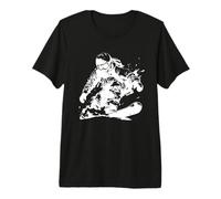 Snowboarder Che disegna lezioni di Snowboard Maglietta Premium