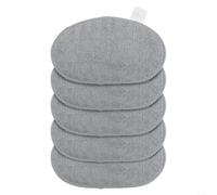 Snowchecking 5 panni di ricambio in microfibra per Leifheit per pulitore a vapore CleanTenso, lavabili compatibili con 11911