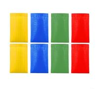 Snowchecking 8Pcs Colorful Patate Sack Race Bags 60X100cm Stand Wear And Tear PP Large Size Per I Giochi Scuola Sport Giornata Carnevale E Famiglia Picnic Attività