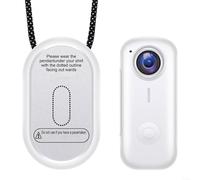 Snowchecking Action Camera magnetica indossabile 2K con struttura in ABS compatto, video ad alta risoluzione 30 fps, registrazione in loop, rilevamento del movimento, ricarica rapida di tipo C