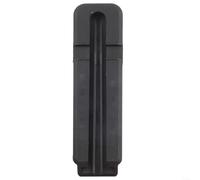 snowchecking Adattatore per pinna a sgancio rapido per base SAFS, convertitore da push-in a pressione per timone per tavola da surf in ABS nero, accessorio per tavola da surf 166 mm