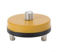 snowchecking Base a piedistallo per misurazione GPS con vite girevole 5/8 x 11 per uso treppiede (giallo)