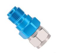 Snowchecking Connettore giunto rotante a 360 ° in acciaio inossidabile per tubo flessibile della macchina per verniciatura a spruzzo senz'aria, adattatore girevole maschio femmina da 7/8 pollici per