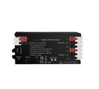 snowchecking Controller LED WiFi per strisce RGB 5-24V DC 15A uscita compatibile con WS2811 SK6812 App Remote Web Interface Controllo illuminazione fai da te (nero)