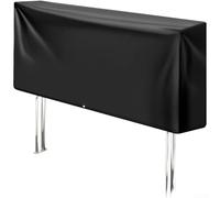 snowchecking Copertura impermeabile resistente alla ruggine per la pulizia dei pesci realizzata in tessuto Oxford, progettata per uso esterno e protezione dai danni del sole (nero 420D)