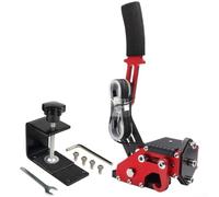 snowchecking Freno a mano USB per PC per giochi di corse con struttura in alluminio leggero per modelli Logitech (rosso)