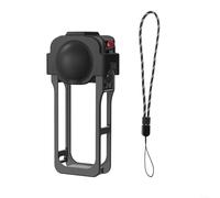 Snowchecking Gabbia Per Insta 360 X5 Metallo Telaio Protettivo Cage Kit Macchina Fotografica Aviazione Grado Lega di Alluminio Design A Sgancio Rapido Con Copertura Dell'obiettivo In Silicone