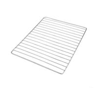Snowchecking Griglia di ricambio per barbecue in acciaio inox, griglia di ricambio per grigliate all'aperto, campeggio, picnic, barbecue a pellet a gas a carbone (30 x 25 cm)