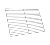 Snowchecking Griglia di ricambio per barbecue in acciaio inox, griglia di ricambio per grigliate all'aperto, campeggio, picnic, barbecue a pellet a gas a carbone (30 x 45 cm)