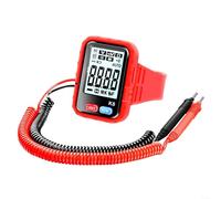 Snowchecking K8 Multimetro digitale da polso portatile tester portatile per elettricista con ampio display indicatore di batteria scarica funzione di spegnimento automatico Misurazione della tensione