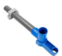 Snowchecking Kit di skimmer per foglie per piscina fuori terra con tubo in PVC strumento di installazione fai da te per sistema di pulizia della piscina