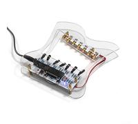 snowchecking Kit per pianoforte elettronico fai da te HU-013-7-Note Progetto di saldatura con sensore di luce Controllo musicale per l'educazione elettronica