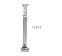 snowchecking Limitatore per finestra in acciaio inossidabile, supporto antivento multi ingranaggio, cerniera telescopica per finestre in plastica e alluminio, regolazione a 7 posizioni, (B)