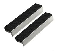 snowchecking Morsa morbida, cuscinetti protettivi, coperture metalliche, accessori multiuso per morsa, forti magneti incorporati, design a V per parti rotonde, 12,7 cm