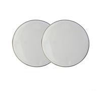 Snowchecking Pelle per grancassa, 6, 8, 10, 12 pollici, pelle bianca controllata dal suono, cappuccio spessore 0,188 mm (20,3 cm)
