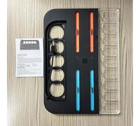 Snowchecking Per Switch 2 Stazione di Ricarica Per Controller Joy-Con Con Indicatori LED RGB & 9 Slot Di Memoria Per Schede Di Gioco