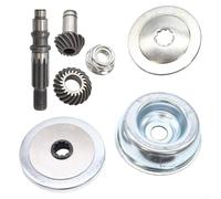 snowchecking Piastra di pressione per tosaerba con albero sparso, adatta per FS160, FS220, FS280, FS450, parte in metallo, migliora le prestazioni di taglio e il funzionamento regolare