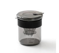 Snowchecking Set portatile 3 in 1 per preparare il caffè con vetro borosilicato da 430 ml, versabile su pentola e scala, gocciolatore versatile per viaggi, campeggio e birra a casa