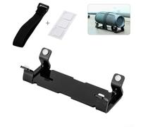 snowchecking Supporto antiscivolo per altoparlante JBL Flip in acrilico ideale per auto e desktop, eleva il suono (nero)