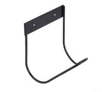 Snowchecking Supporto per tubo flessibile in acciaio inox, montaggio a parete, resistente, da giardino, per uso esterno, staffa di stoccaggio antiruggine, per tubo idraulico per acqua e gas (colore