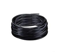 Snowchecking Tubo di irrigazione, sistema di gocciolamento da giardino, tubo di distribuzione in PVC da 4-6 mm, attrezzatura per irrigazione per serre e campi agricoli (60 m)
