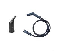 Snowchecking Tubo di prolunga per pulitore a vapore e ugello compatibile, con SC1, parte di ricambio 2863-0210, accessorio nero flessibile, per una pulizia profonda