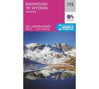 Snowdon & Caernarfon (Map) OS Landranger Map