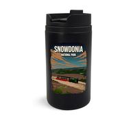 Snowdonia England National Park Train Travel Mug, tazza da viaggio, tazza da caffè isolata, tazza portatile