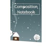 Snowfall Serenity Notebook | 6x9 | College Ruled | Lined