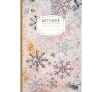 Snowflake Composition Notebook: A Winter Theme composition book for school and work and is perfectly suited for taking notes.