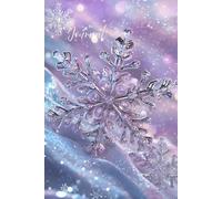 Snowflake Dreams Journal: A Magical Notebook with Glittering Snowflakes, Silver Swirls, and a Soft Winter Glow