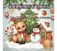 Snowflake Pals: A Cute Christmas Coloring Adventure